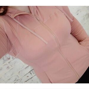 Rae Mode New in package 2x butter soft Pink zip-up hoodie with thumb holes